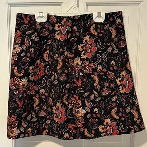 LOFT Multicolor Floral Pattern